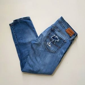 Ralph Lauren Denim & Supply crop skinny jean, 28